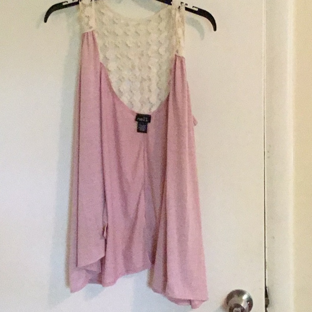 sleeveless cardigan